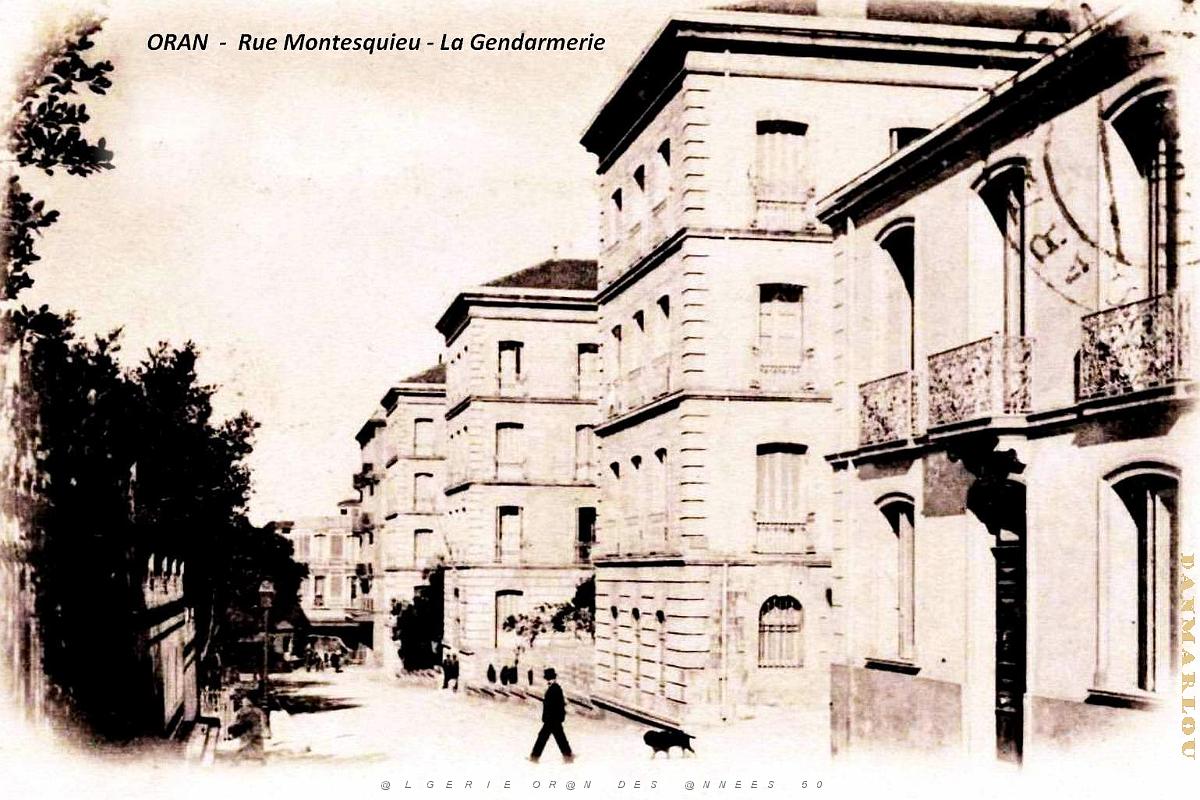 Oran - Rue Montesquieu - Gendarmerie.jpg